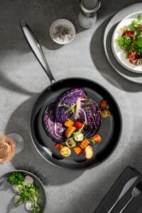 Chảo inox liền khối thành đứng chống dính Starlight XCOOK XS03
