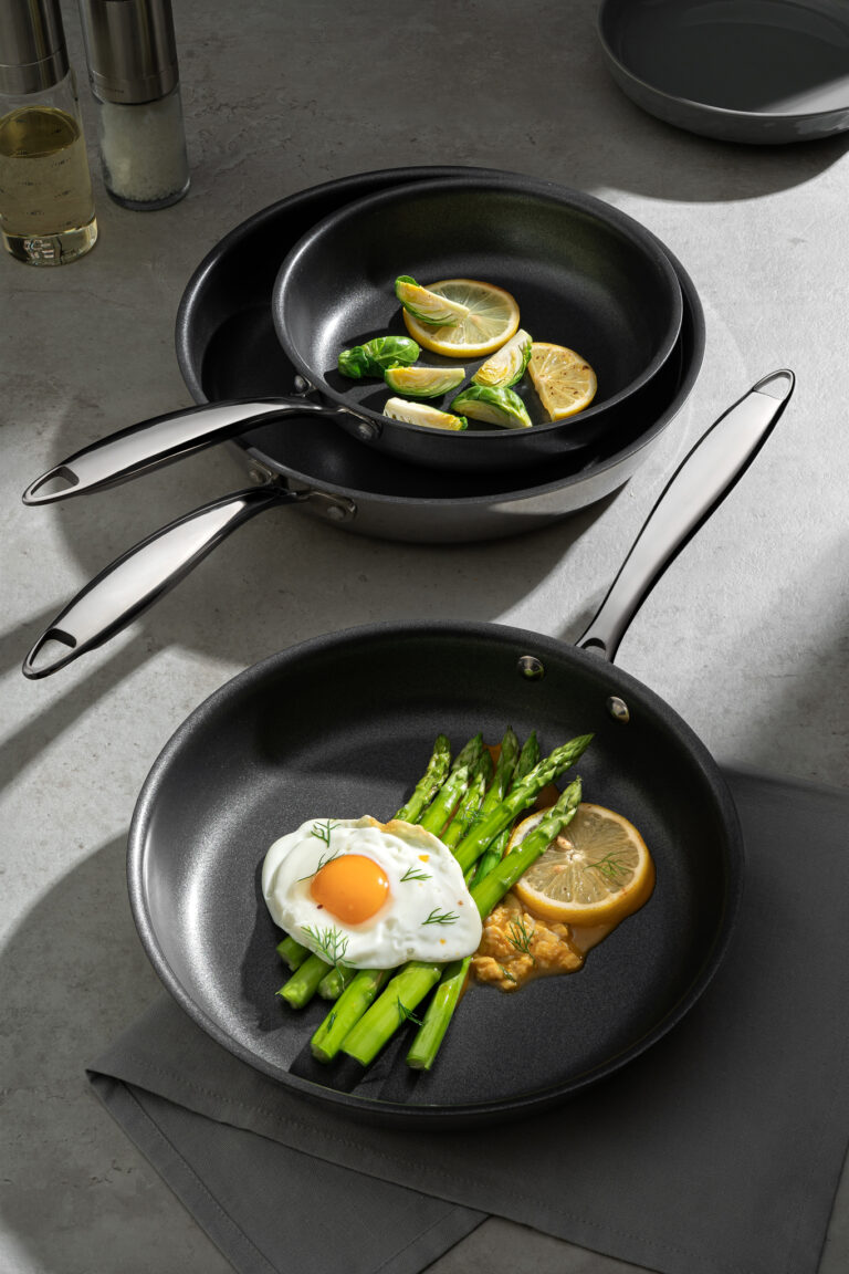 Chảo inox liền khối sâu lòng 7