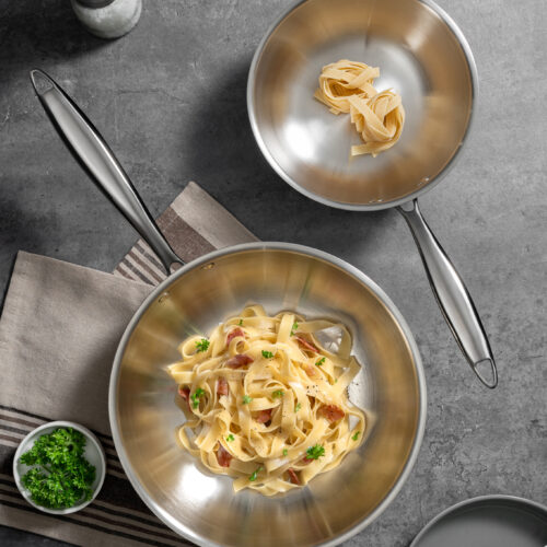 Chảo inox liền khối sâu lòng XCOOK XS05