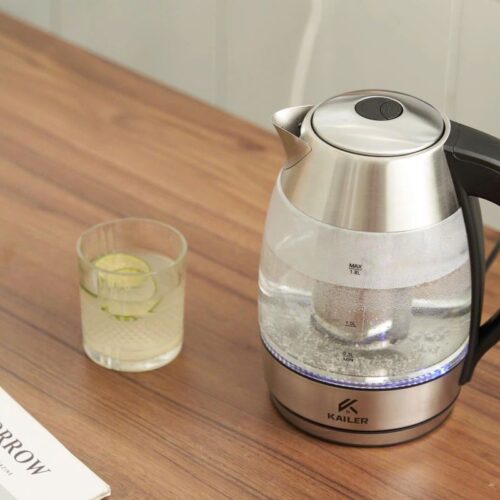 Ấm siêu tốc thủy tinh 1.8L Kailer KL-268