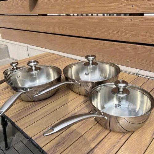 Chảo sâu lòng Inox 31 Lunkai LK34