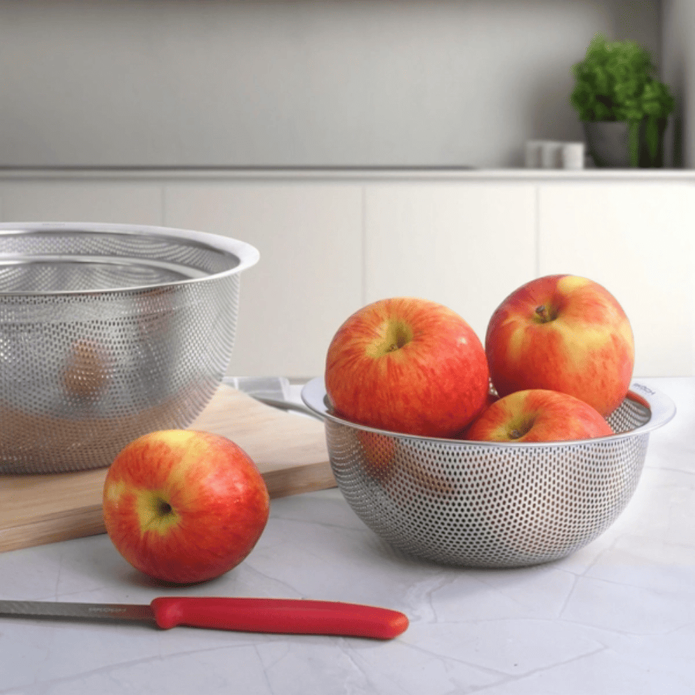 set-ro-khong-tay-cam-gkoch-2 Bộ 3 rổ inox không tay cầm Gkoch MYDH1012